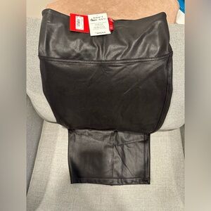 Spanx Faux Leather pencil skirt - Black
